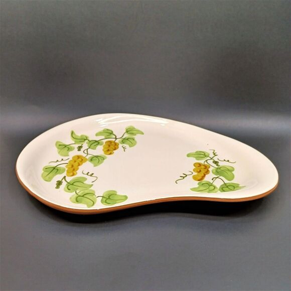 Stangl Golden Grape Oval Serving Platter Kidney Shape 13.5 x 10.75 MCM 1963-1978 - Picture 3 of 5